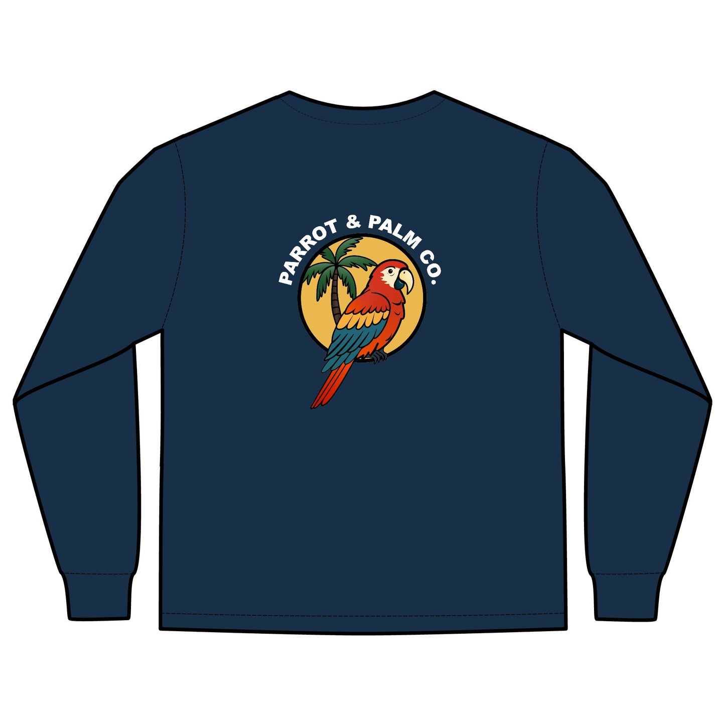 P & P Long Sleeve Pocket T-Shirt
