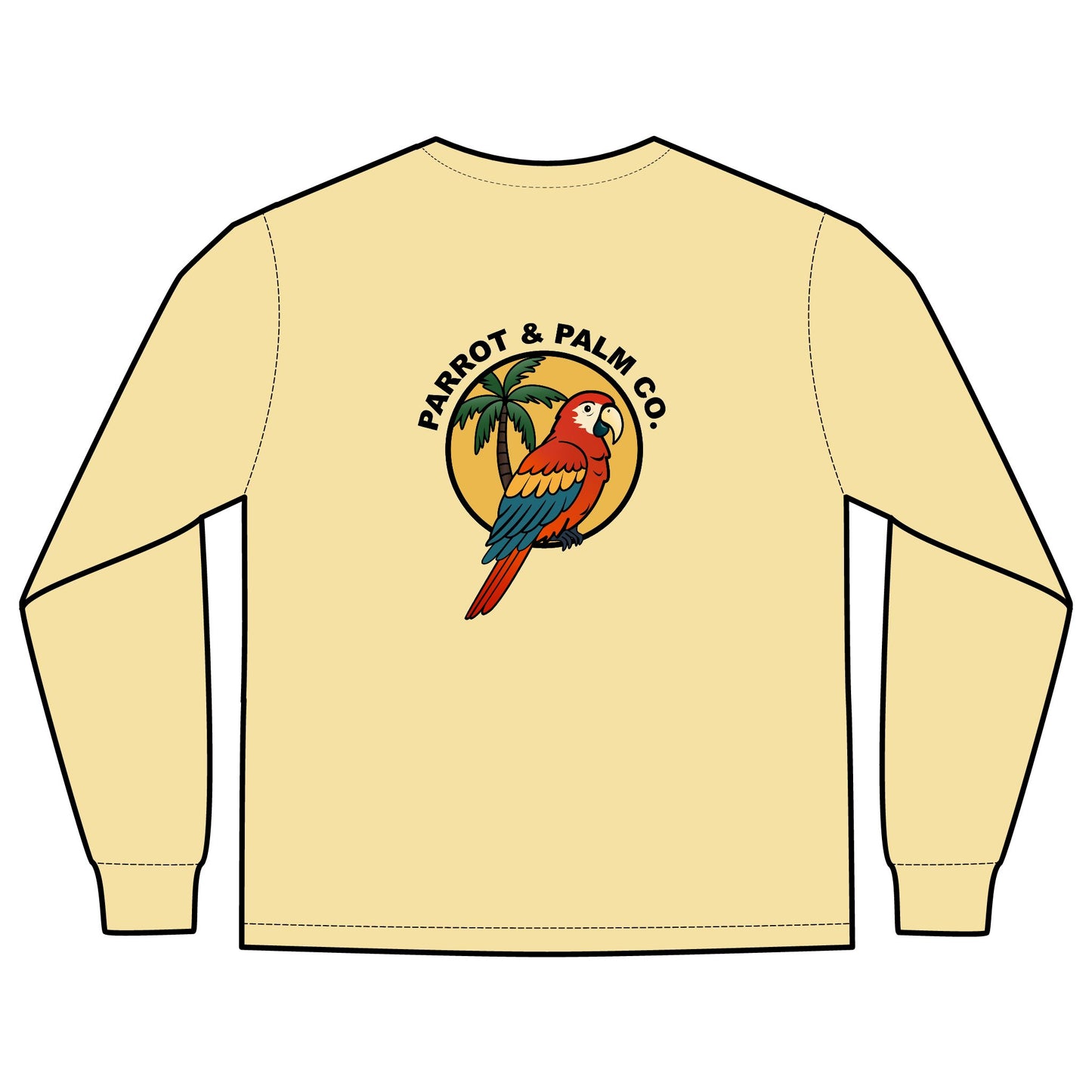 P & P Long Sleeve Pocket T-Shirt