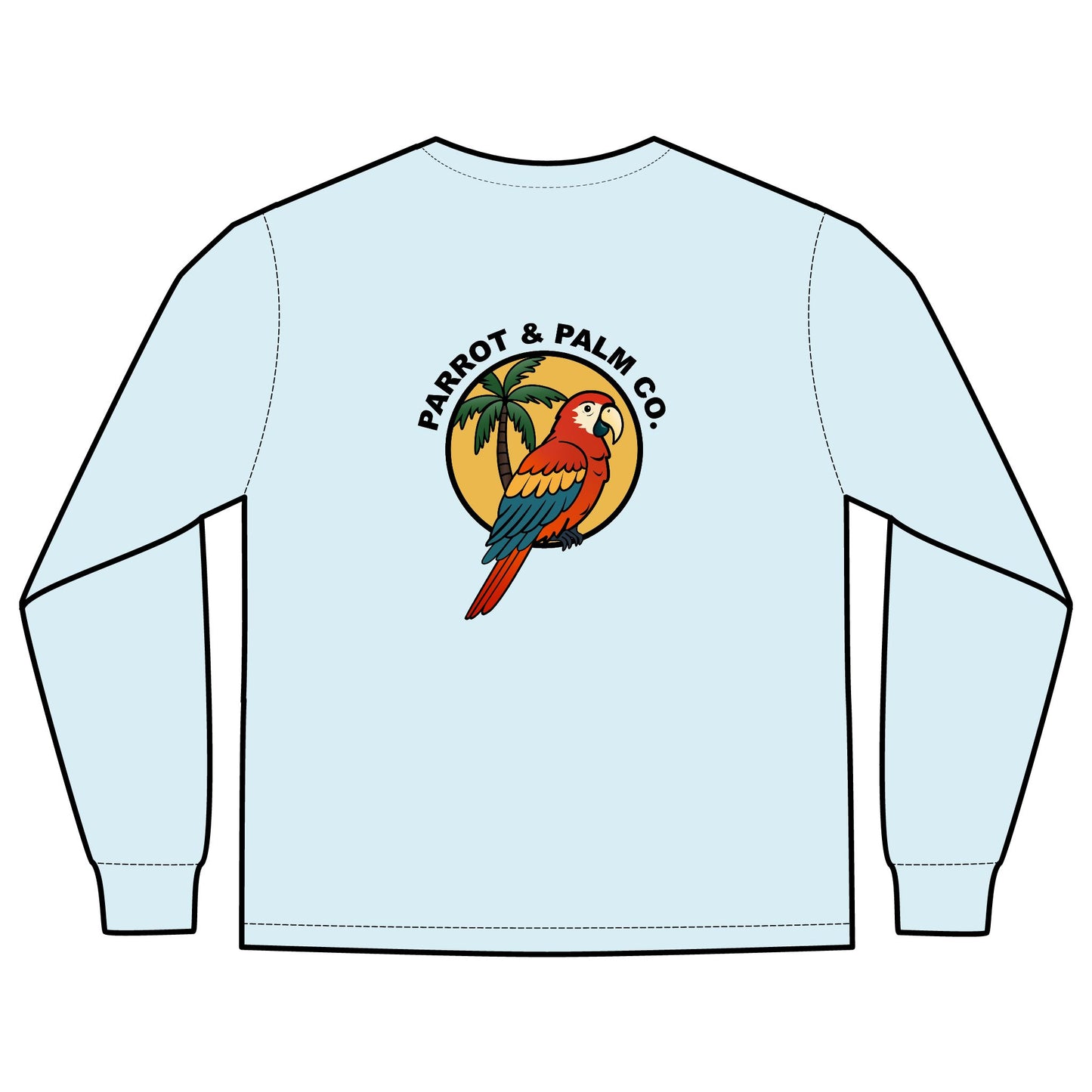 P & P Long Sleeve Pocket T-Shirt