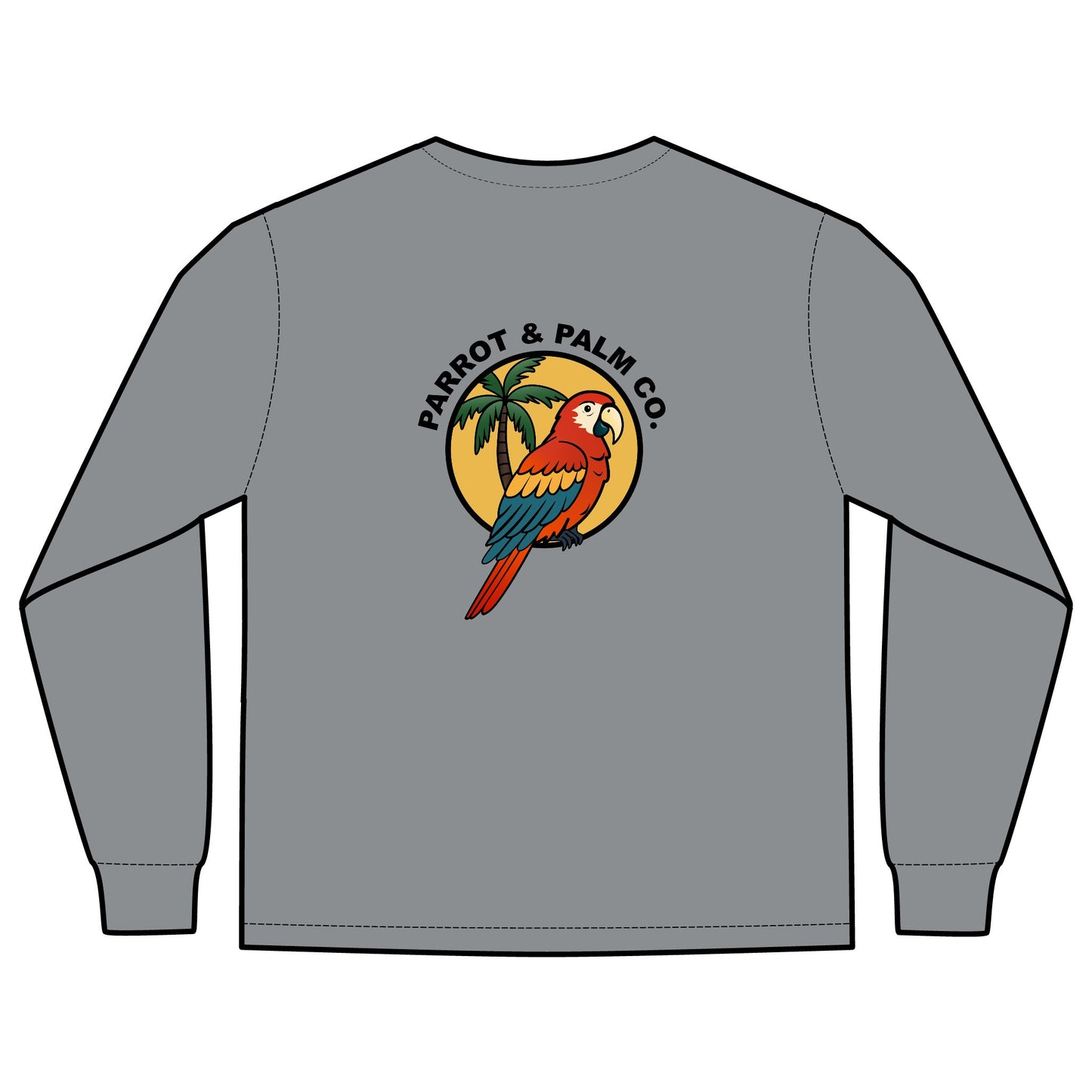 P & P Long Sleeve Pocket T-Shirt