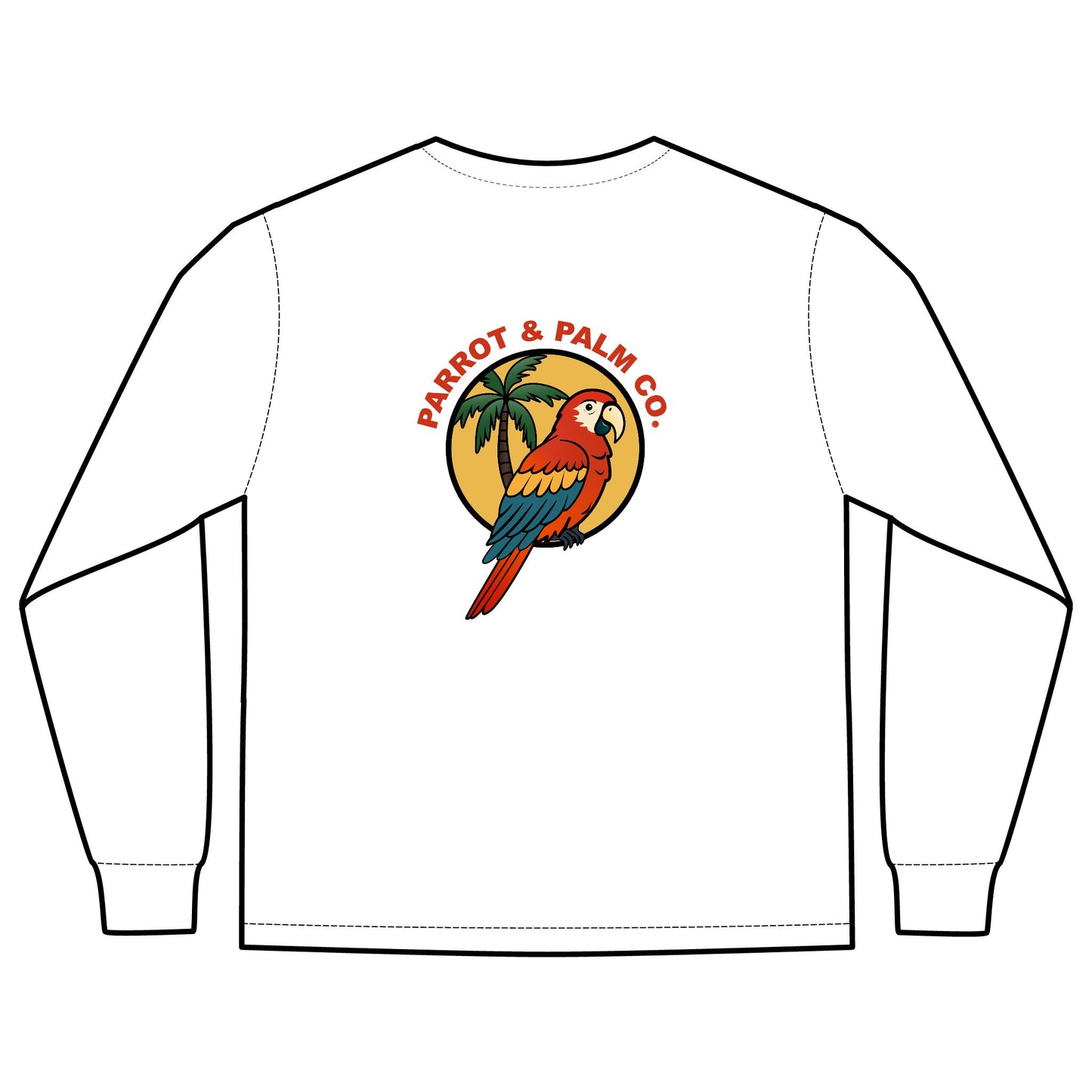 P & P Long Sleeve Pocket T-Shirt