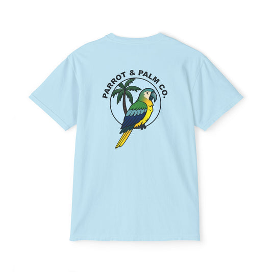 P & P Blue Parrot Pocket T-Shirt